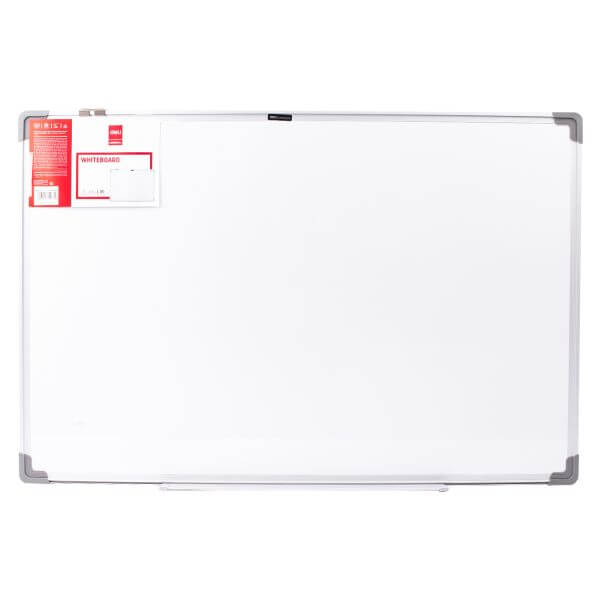 Magnetic Whiteboard 600×900mm With Aluminum Frame ABS corner. Hangable