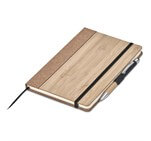Okiyo Eri Bamboo & Cork Notebook & Pen Set