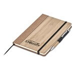 Okiyo Eri Bamboo & Cork Notebook & Pen Set