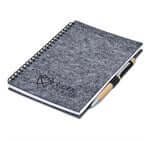 Okiyo Fuji Recycled PET Felt A5 Spiral Notebook