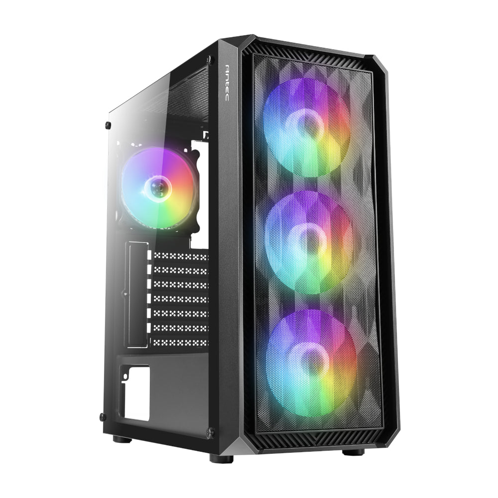 Antec NX292 ATX | Micro-ATX | ITX ARGB Mid-Tower Gaming Chassis – Black