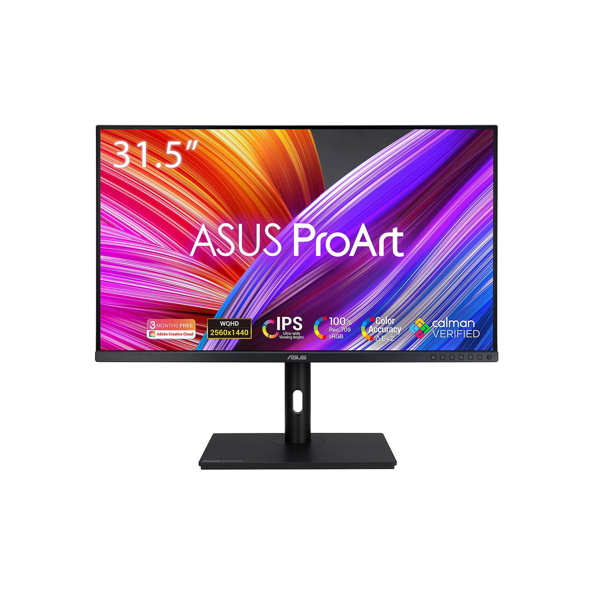 Asus ProArt 31.5" QHD IPS Calman Verified Monitor