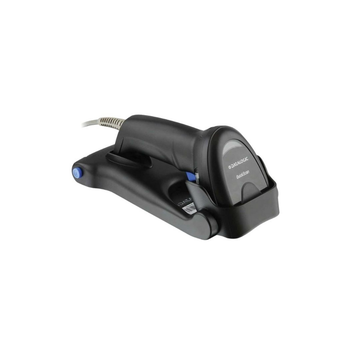 Datalogic Quickscan Lite QD2220 Kit Linear Imager USB Only Black kit Includes Scanner 1D USB Cable 90A052065 And Stand STD QW25 BK