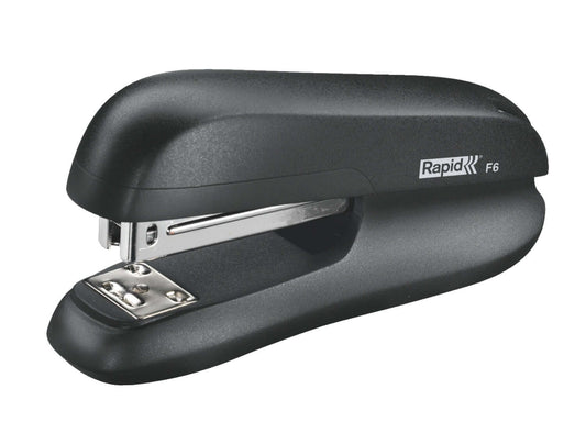 RAPID F6 Half Strip Stapler Black - Uses 26/6 Staples