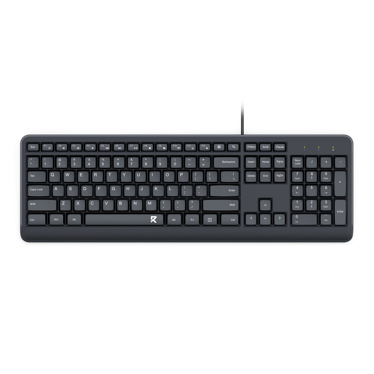 Redragon BK-7092 Full-sized Wired USB Office Keyboard - Unboxed