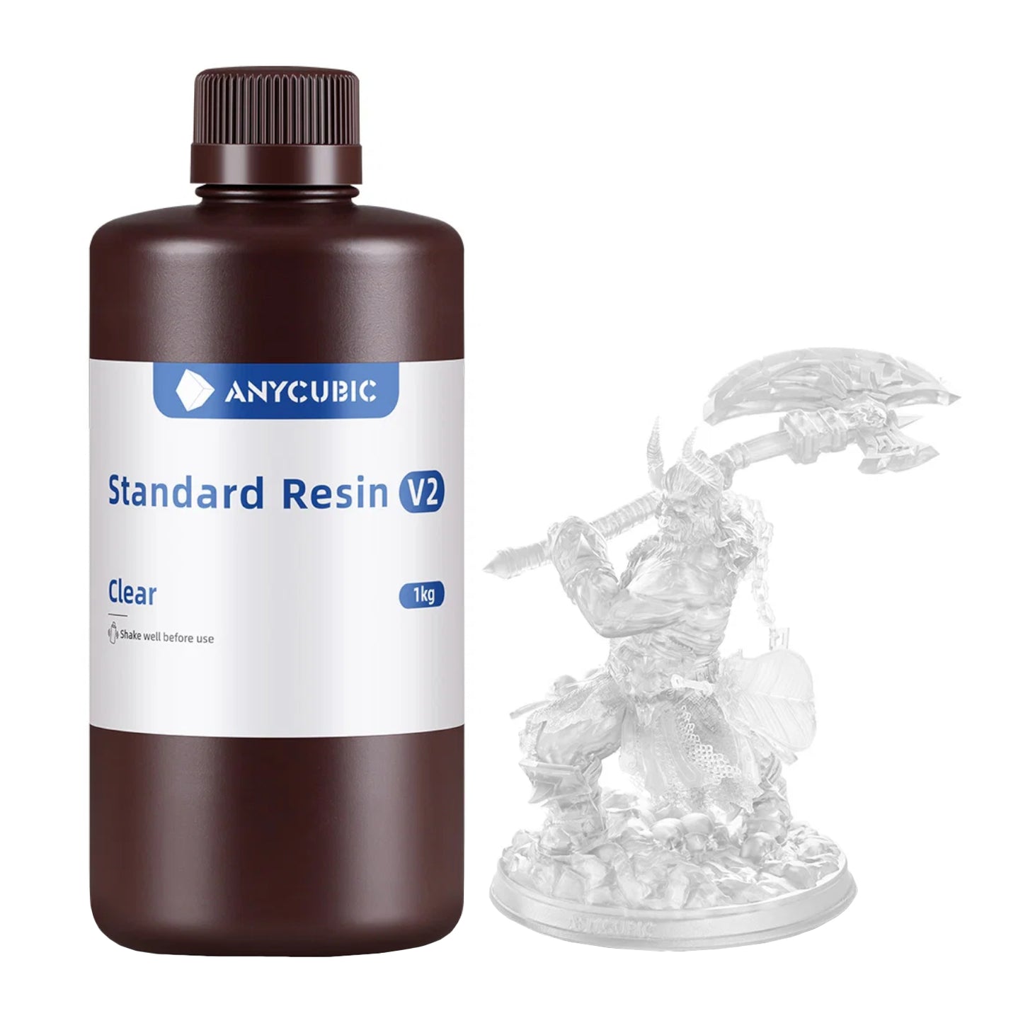 Anycubic Standard Resin V2 – Clear