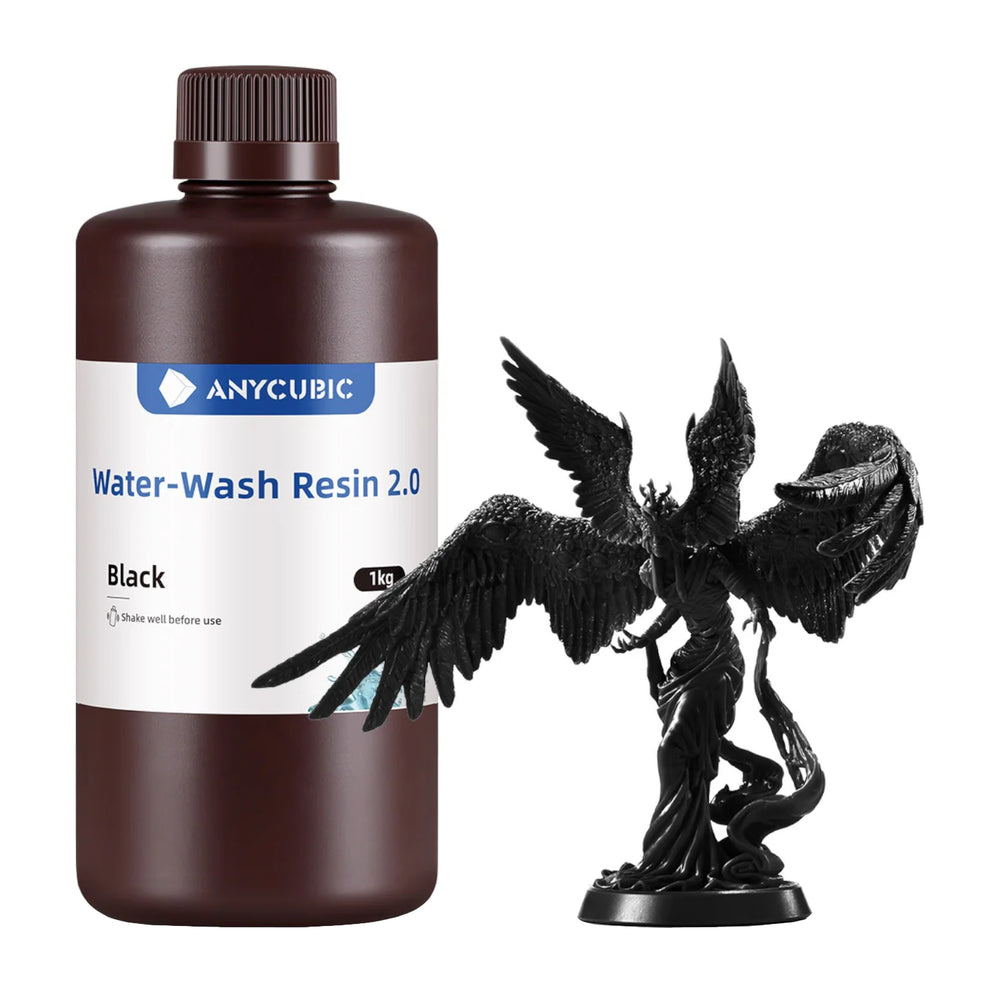 Anycubic Water-Wash Resin 2.0 Black 1kg SSX2BK-10