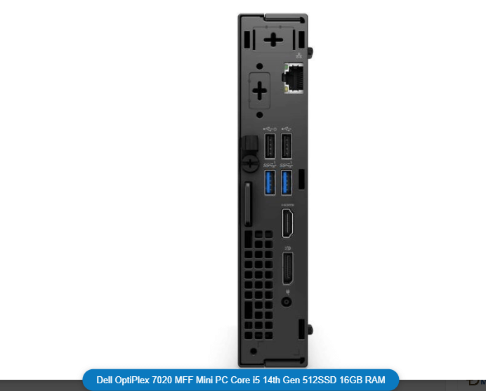 Dell OptiPlex Corei5-14500T 16GB 512GB SSD WLAN + B W11Pro 3YR PS N011O7020MFFEMEA_VP