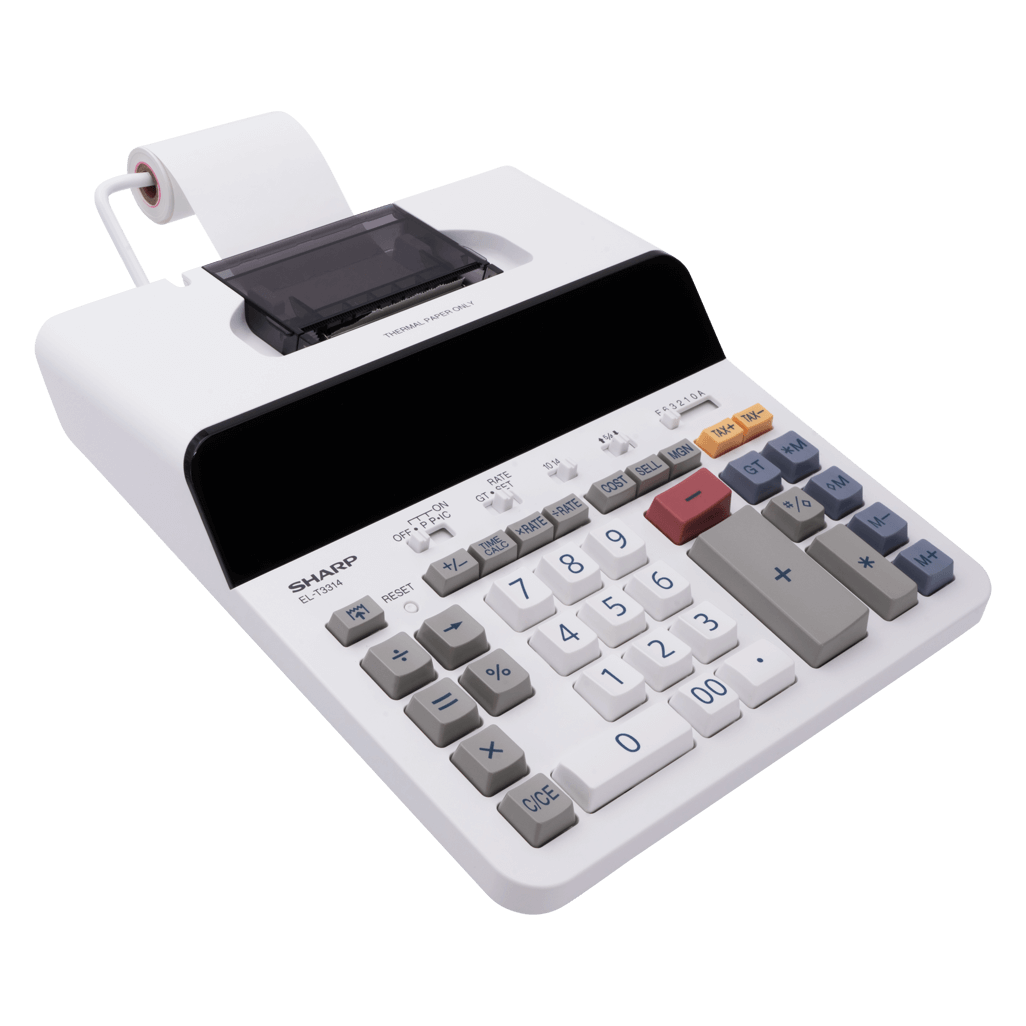 Sharp EL-T3314 Printing Calculator