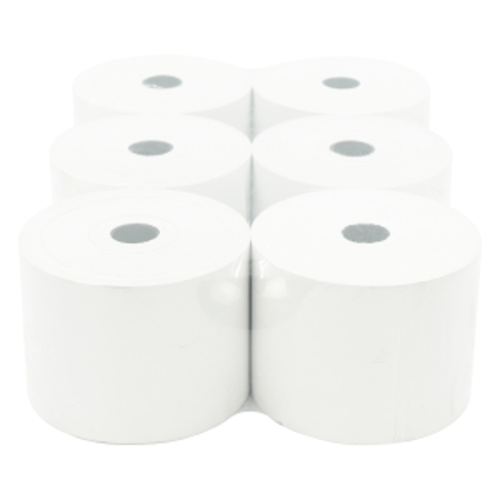 Thermal till rolls 57mmx76mm - Pack of 6