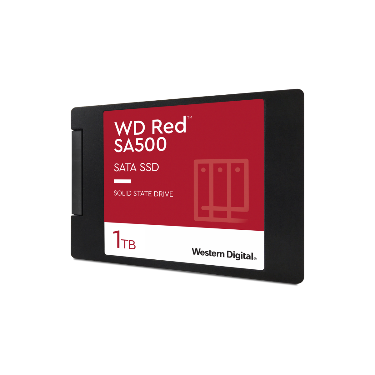 SanDisk WD Red SA500 NAS SATA SSD 2.5” Cased 1TB SSD