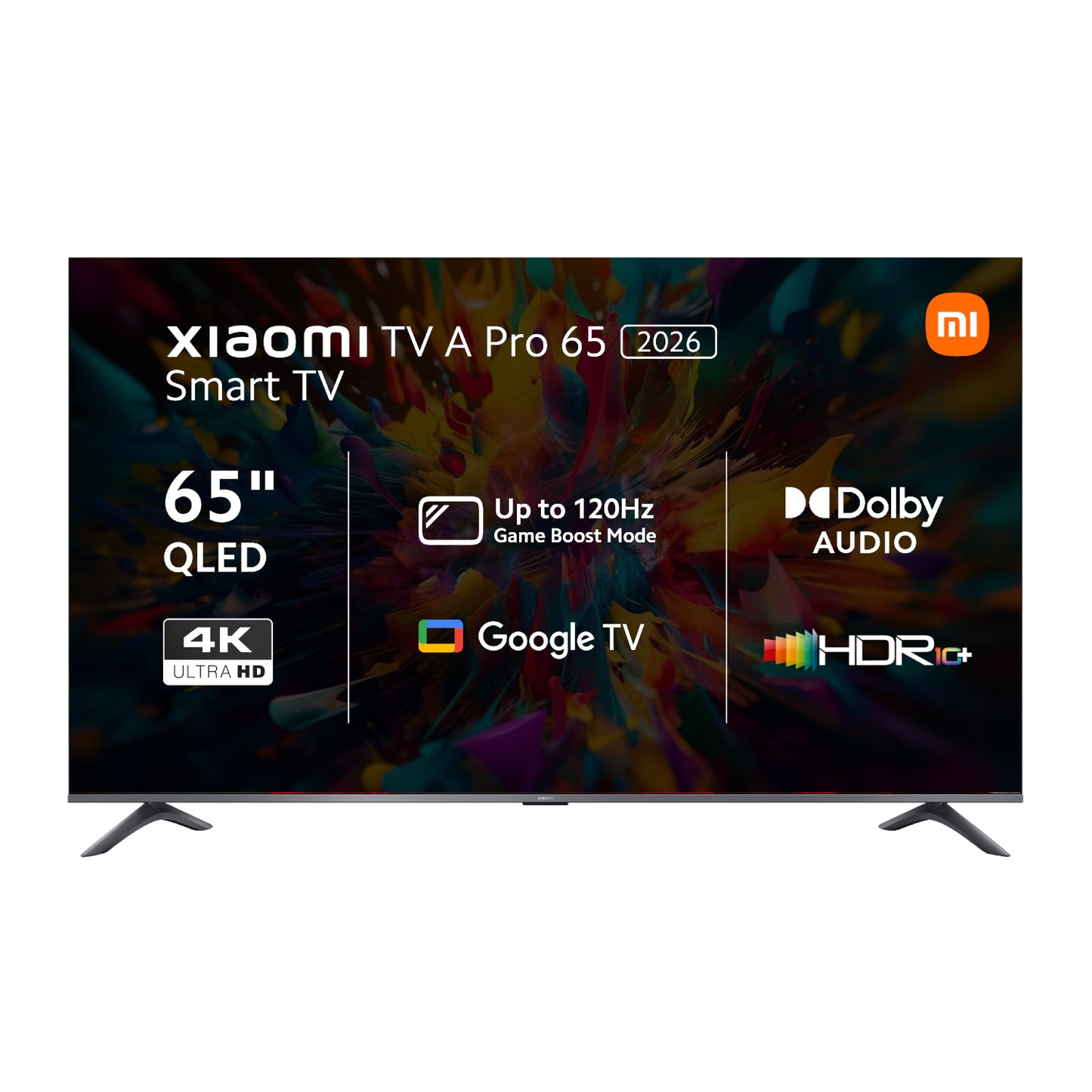 Xiaomi A Pro 65″ QLED 4K Smart TV (HDR10+, Google TV, Dolby Audio, 60Hz) - Unboxed