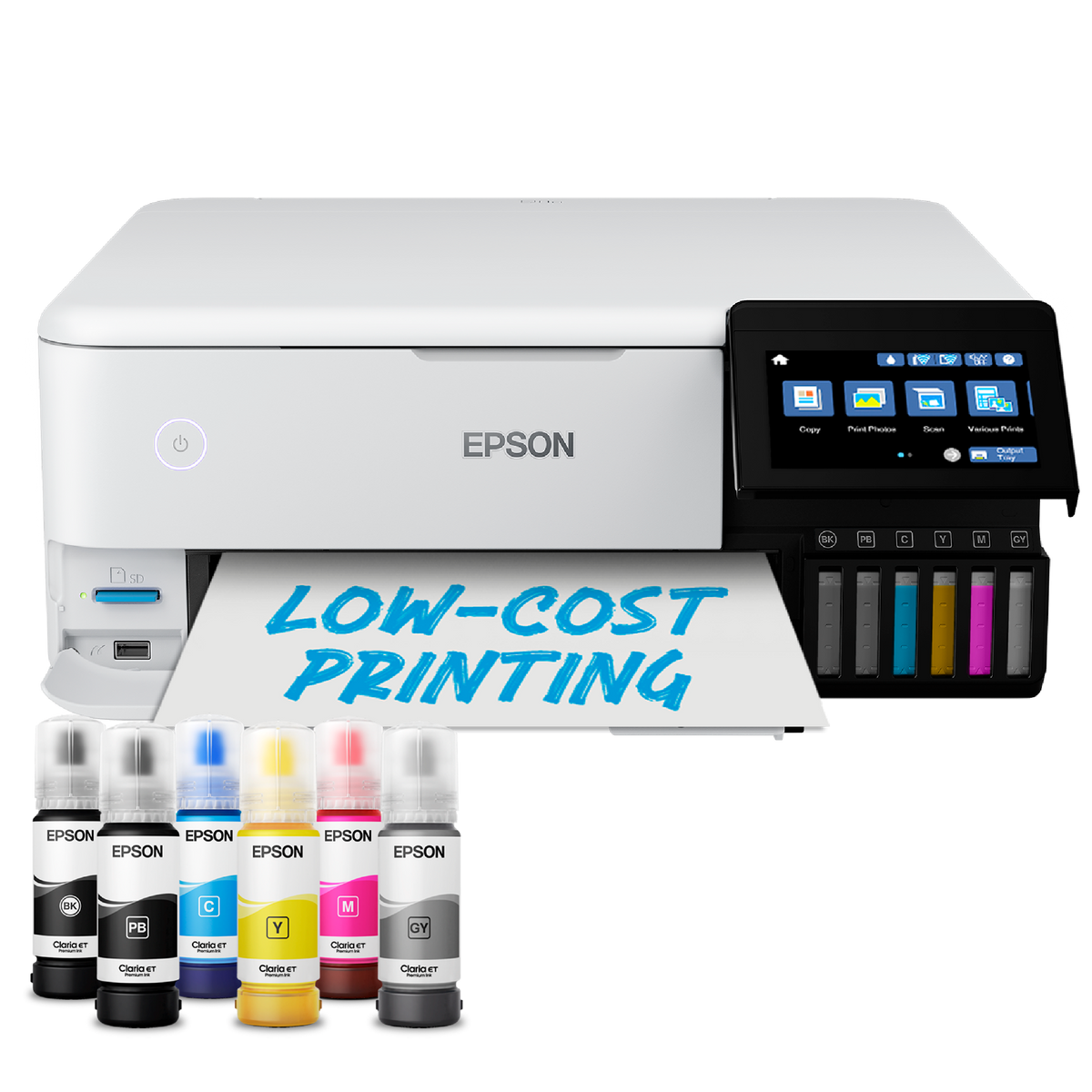Epson Ecotank L8160 A4 Colour 3-in-1 Photo Printer