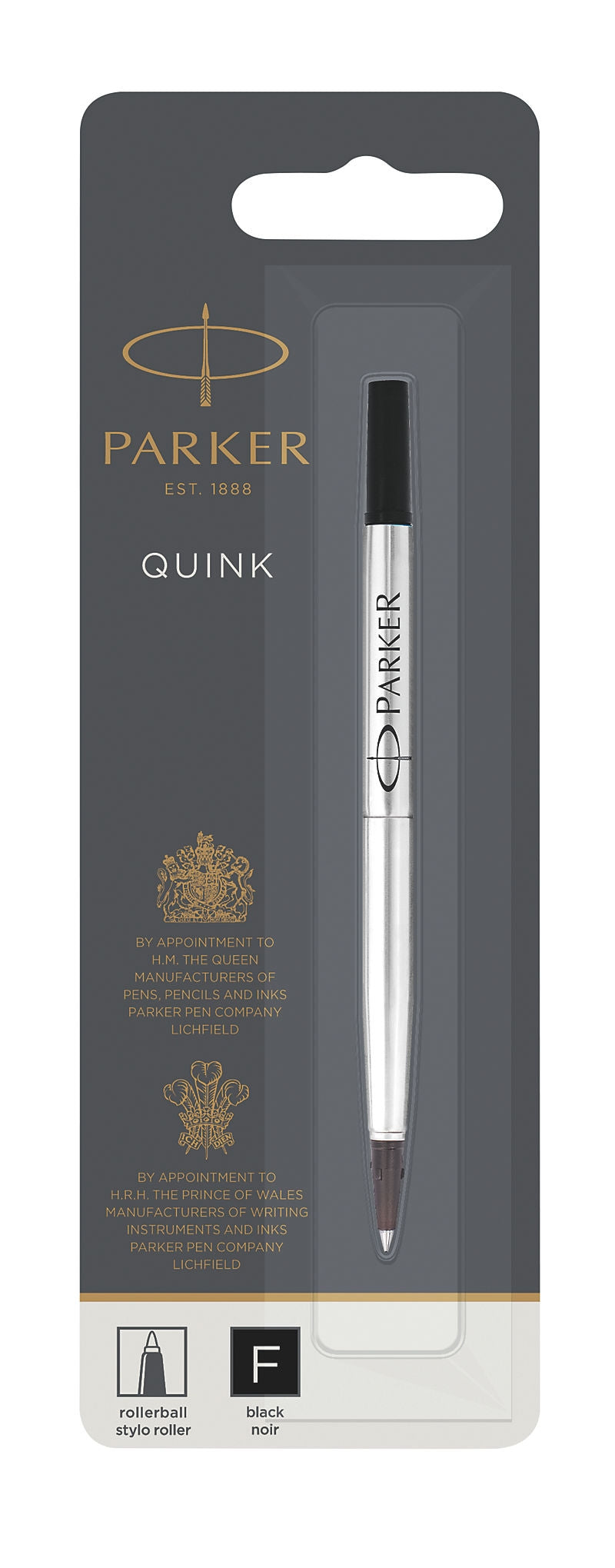 PARKER Rollerball Refill - Black