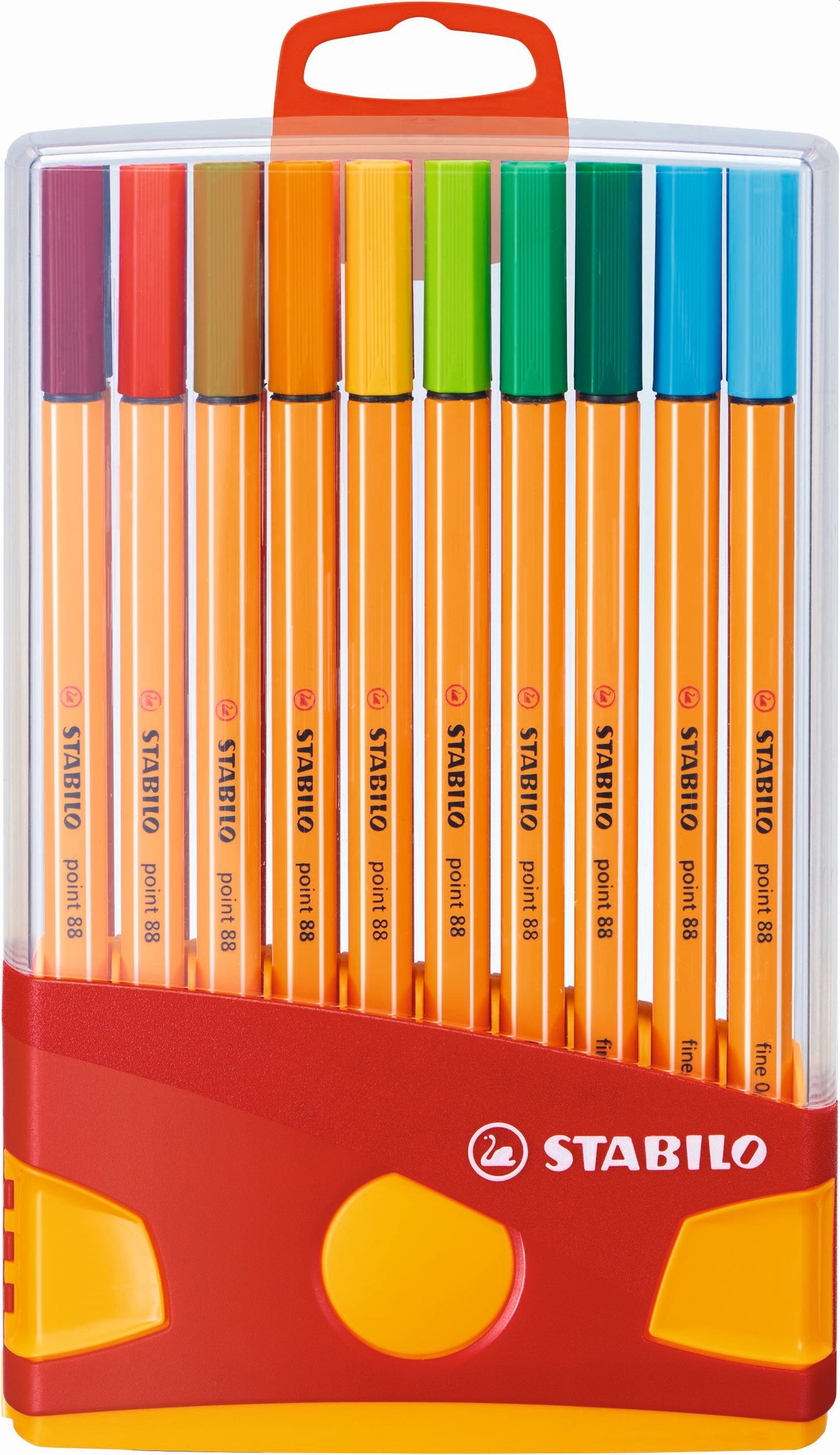 STABILO Point 88 Fineliner Assorted ColorParade 20's