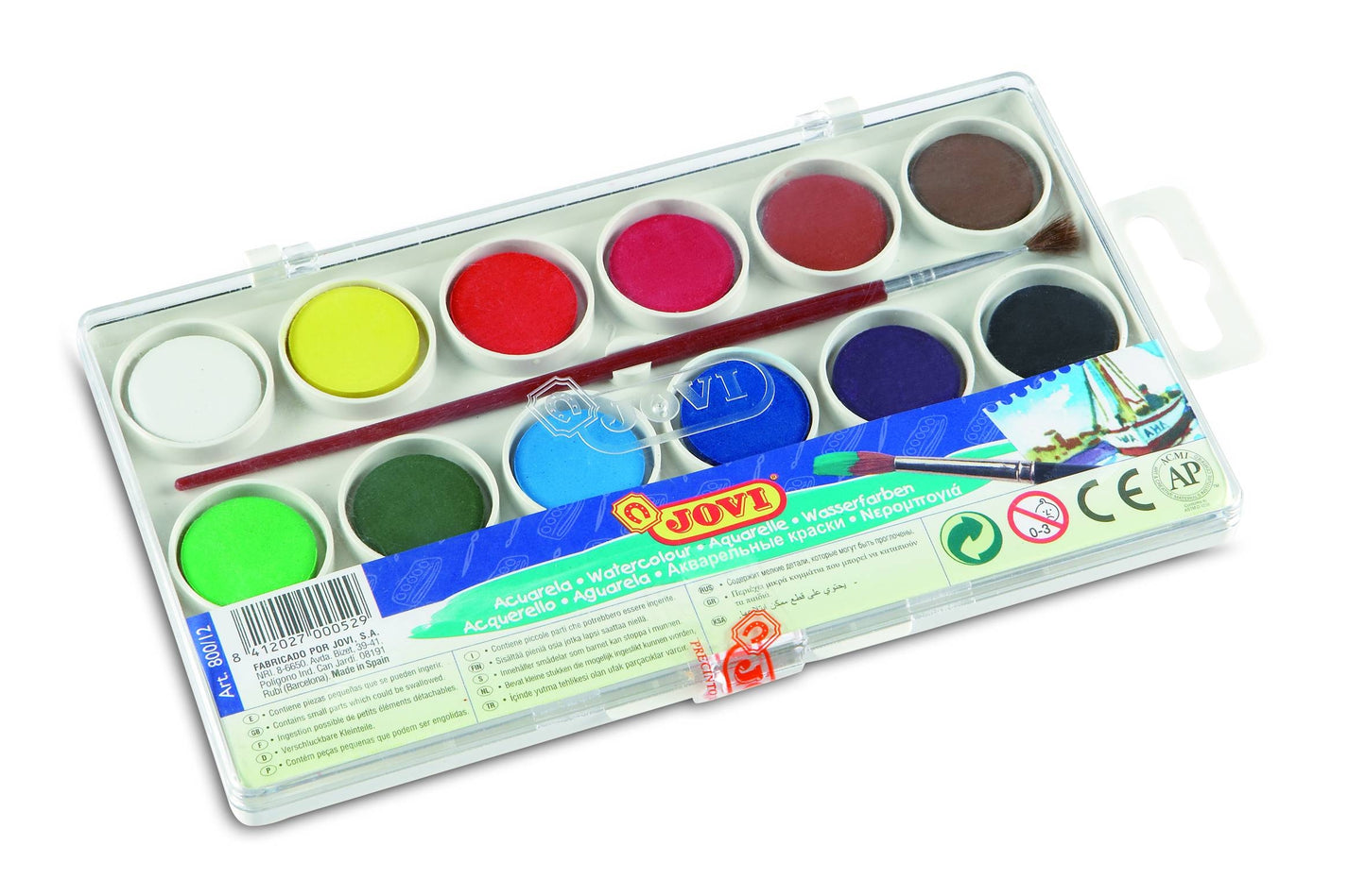 JOVI Watercolour Paints 12's