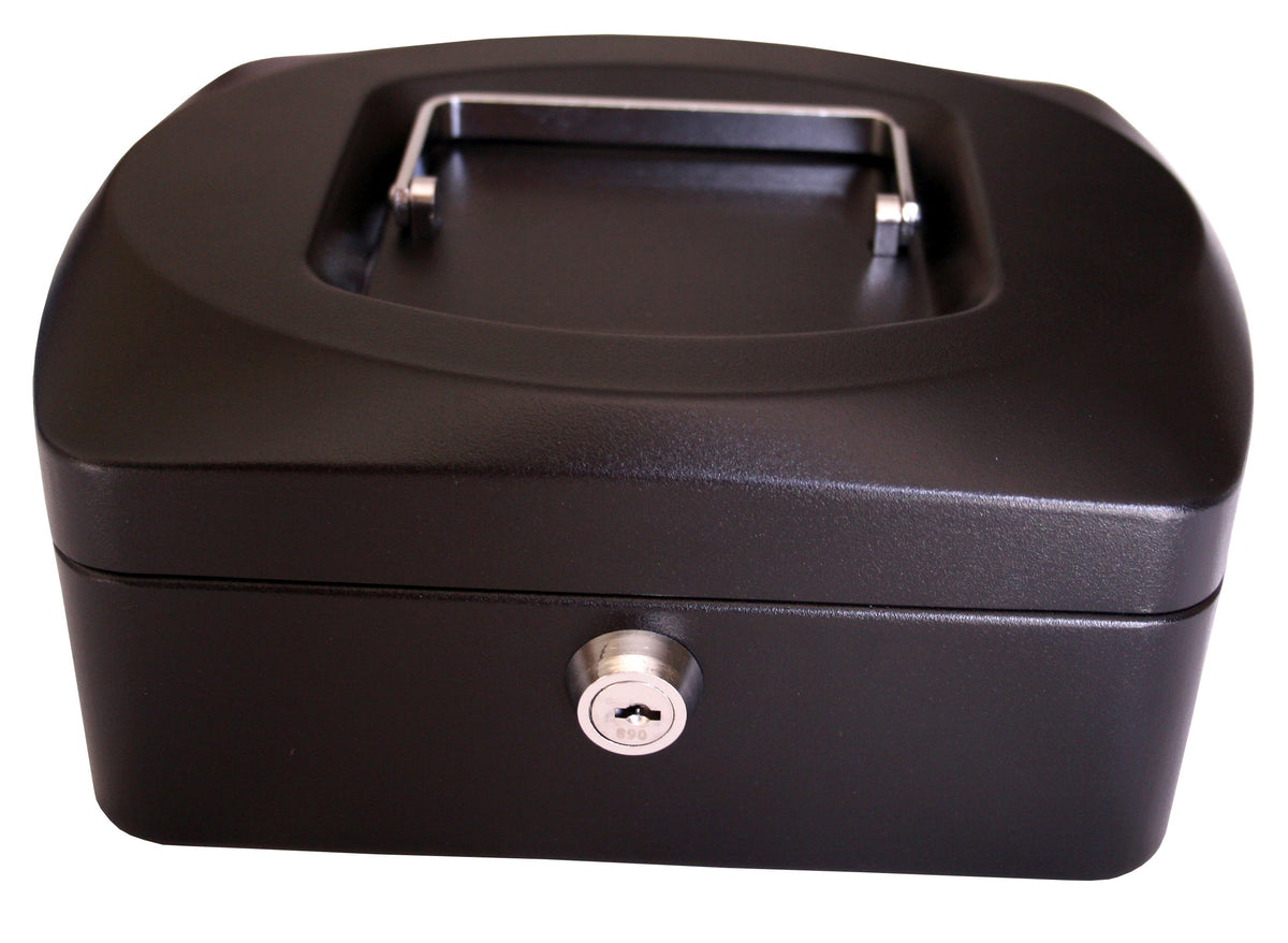 CROXLEY 8" Cash Box Black Each