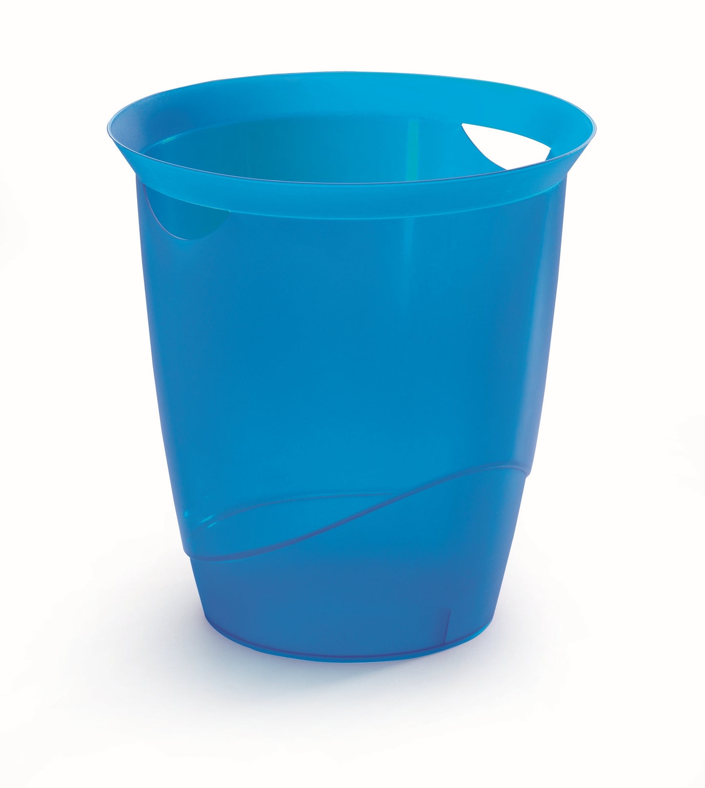 DURABLE Trend Waste Basket - 16L  Translucent Blue