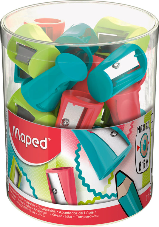 MAPED Sharpener 1-Hole Vivo Maxi - Each