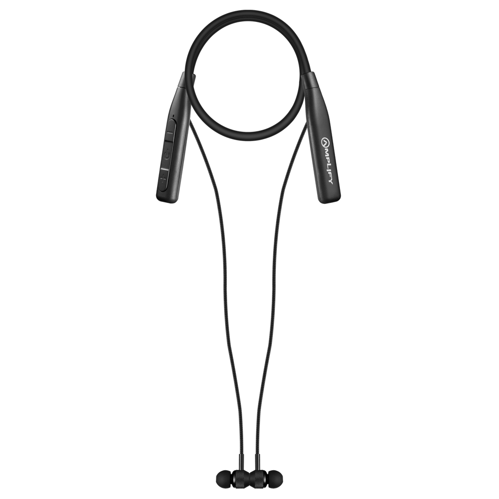 Amplify Cappella Series Bluetooth earphones with neckband - Black