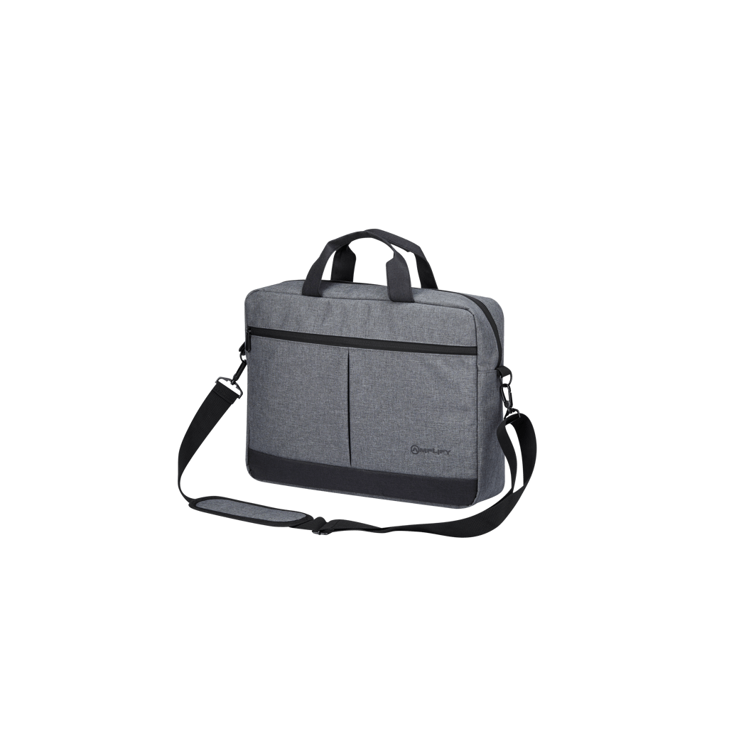Amplify Ingwe 15.6 inchLaptop Shoulder Bag Black/Charcoal