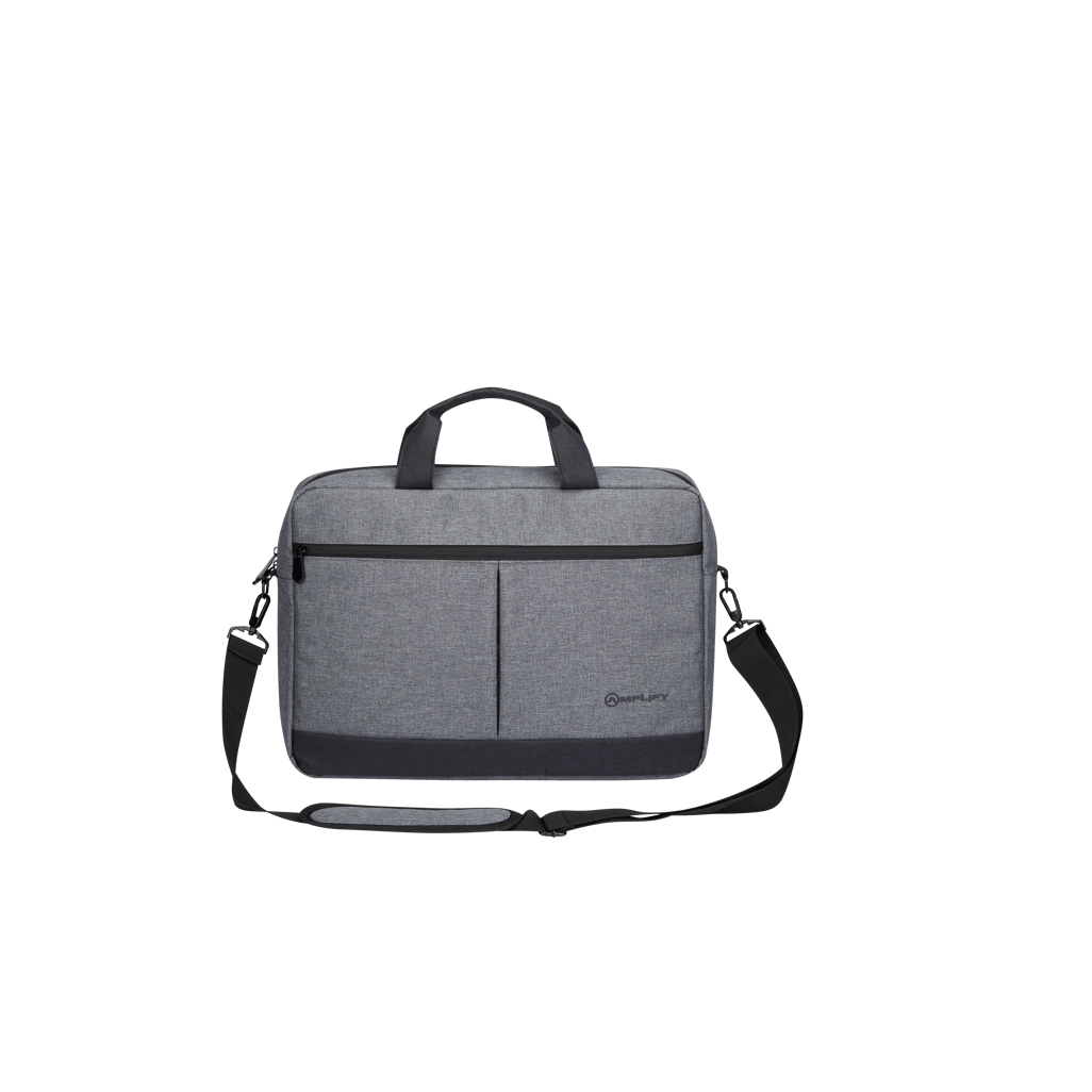 Amplify Ingwe 15.6 inchLaptop Shoulder Bag Black/Charcoal