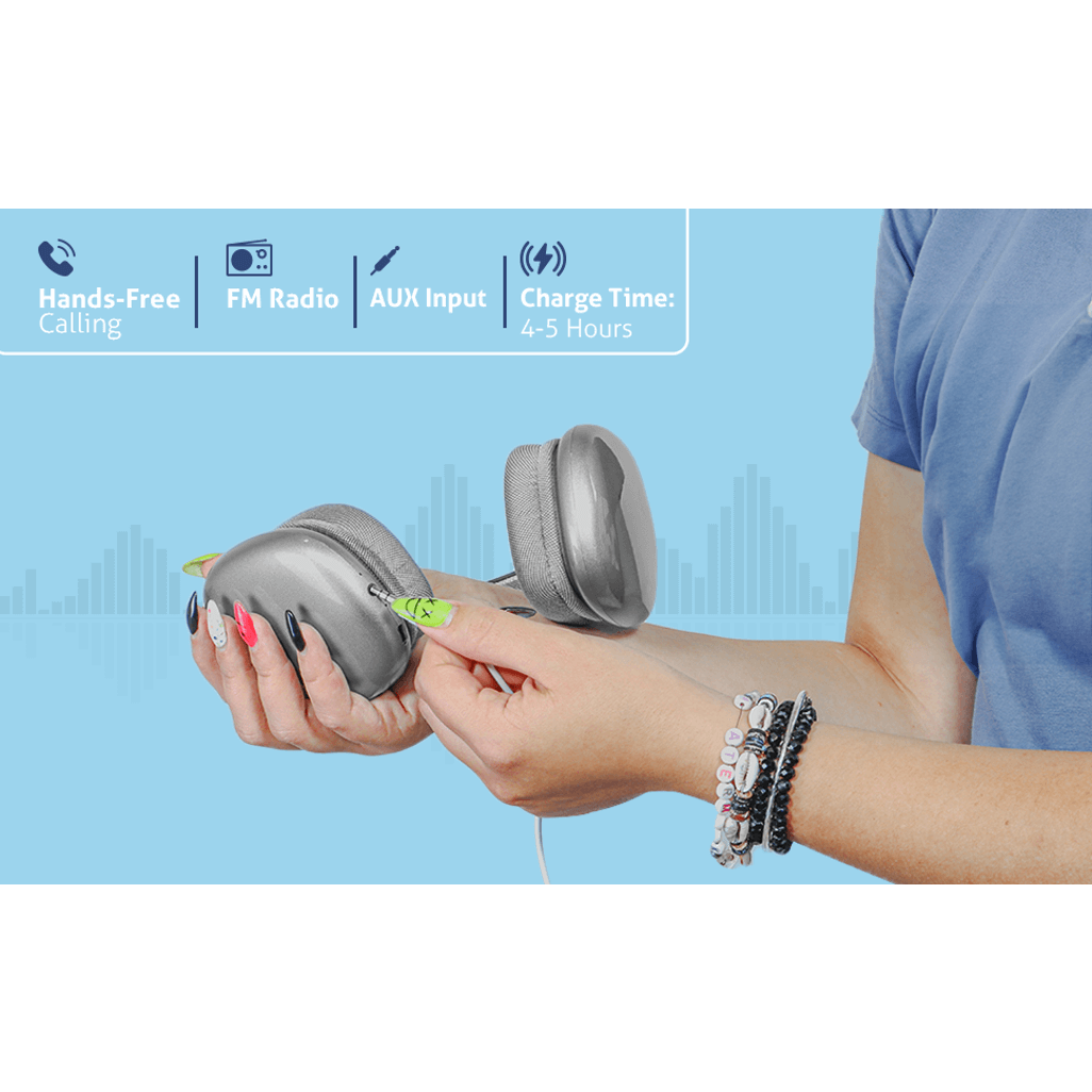 Amplify Stellar Series Bluetooth Headphones - White