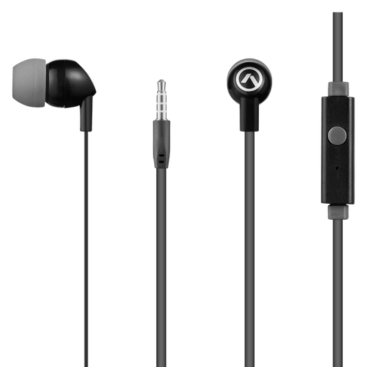 Amplify Vibe series earphones with Mic Black and Grey