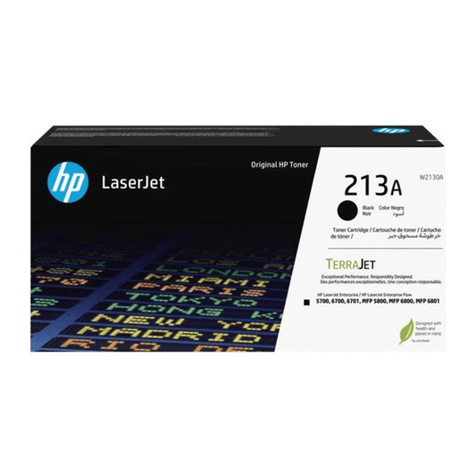 HP 213A Black Original LaserJet Toner Cartridge ~ 3,500 pages