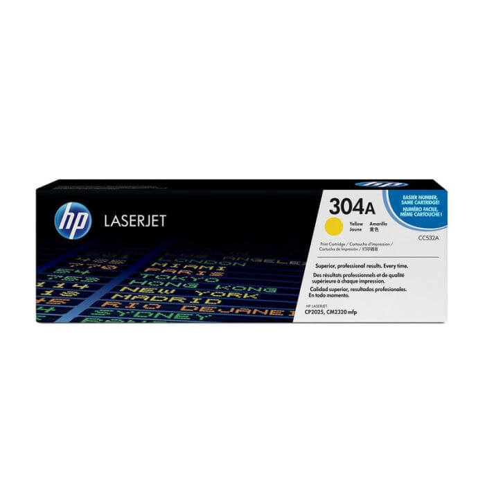 HP 304A Yellow Original LaserJet Toner Cartridge 2 800 pgs