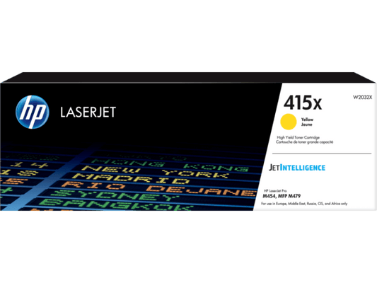 HP 415X Yellow LaserJet Toner Cartridge