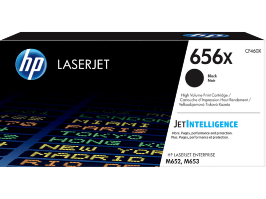 HP 656X High Yield Black Original LaserJet Toner Cartridge 27 000 pgs