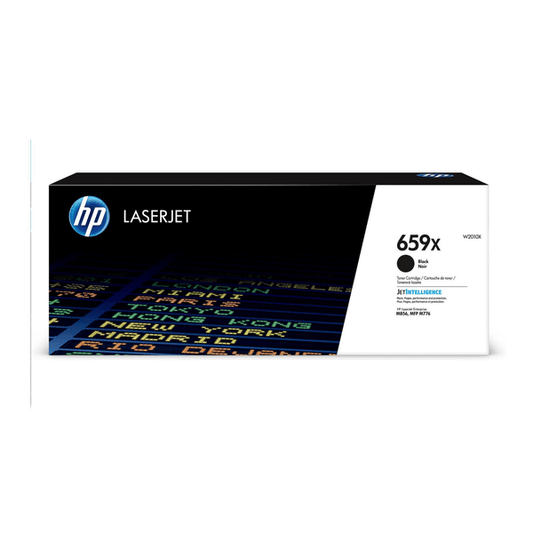HP 659X High Yield Black Original LaserJet Toner Cartridge,34,000 pages