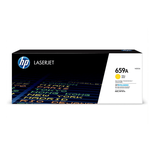 HP 659A Yellow Original LaserJet Toner Cartridge,13,000 pages