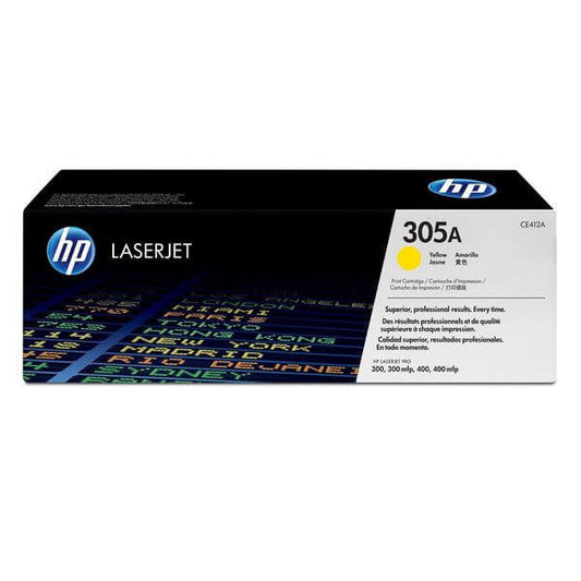 HP 305A Yellow Original LaserJet Toner Cartridge 2 600 pgs
