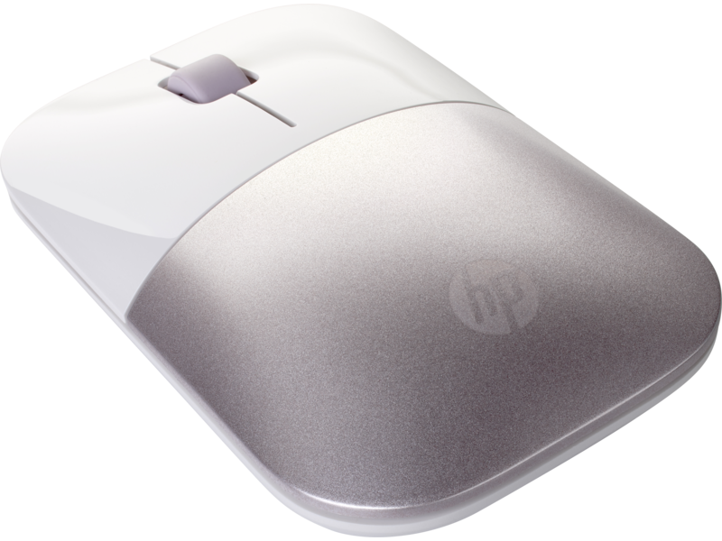 HP Z3700 Wireless Mouse - White/Pink