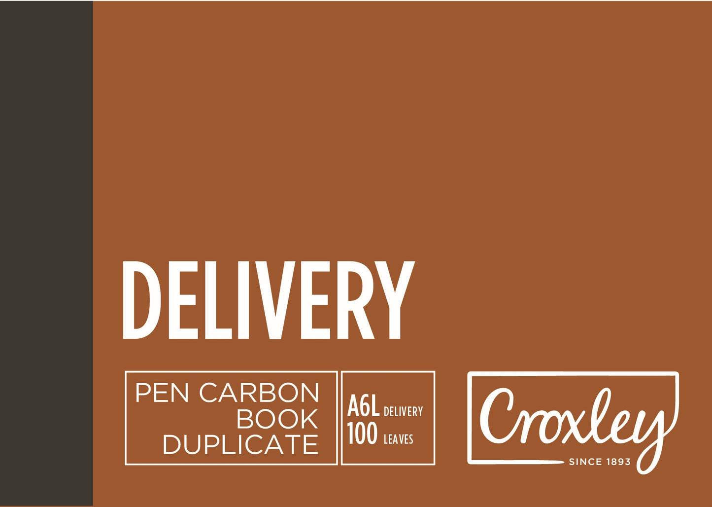 CROXLEY JD16PR Pen Carbon Delivery A6 Landscape 100 Page Pack of 10