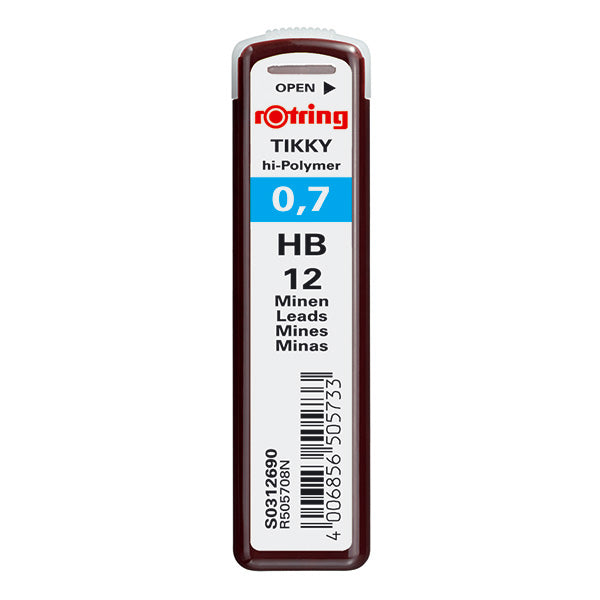 rOtring Polymer Leads 0.7mm HB