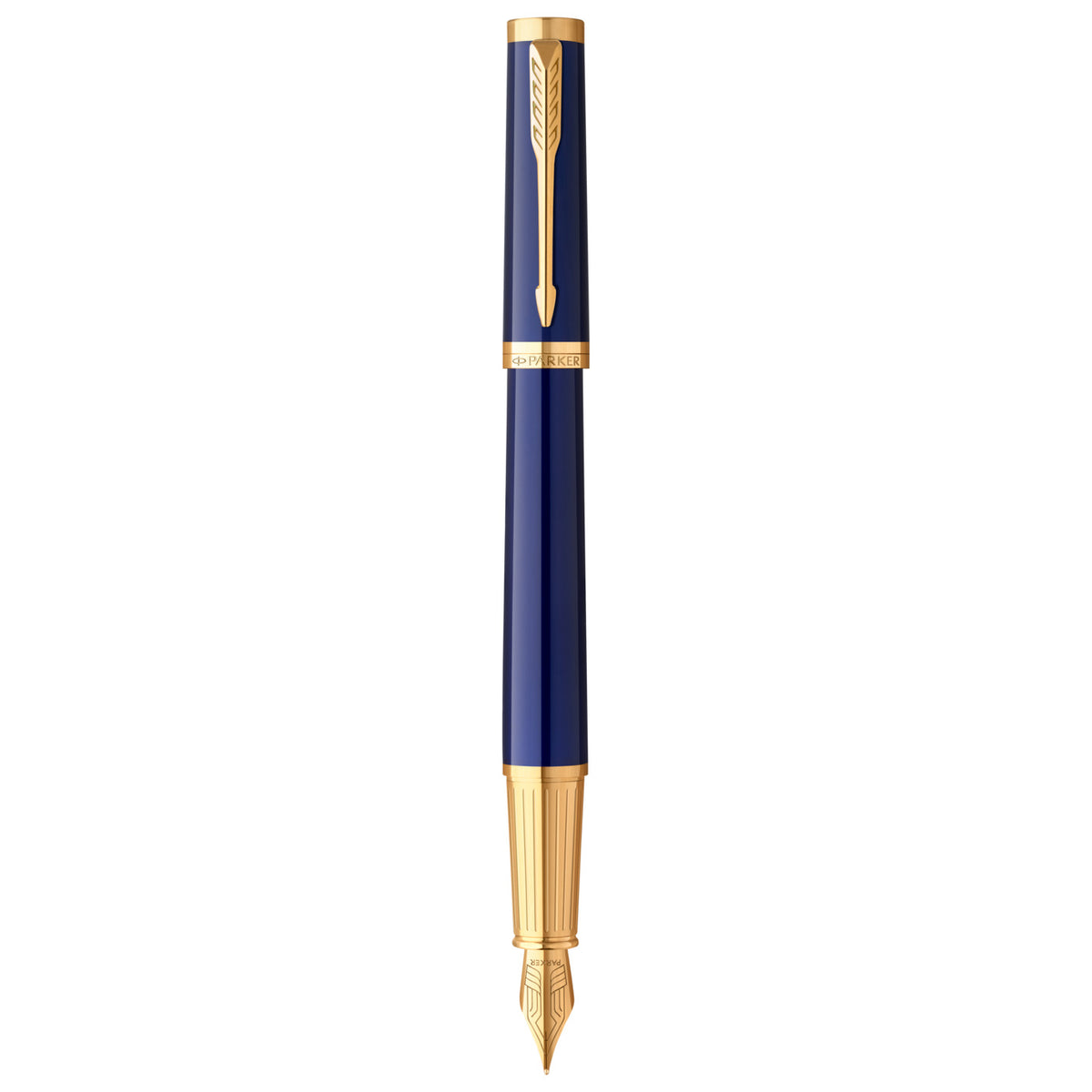 PARKER Ingenuity Fountain Pen - Blue Gold Trim