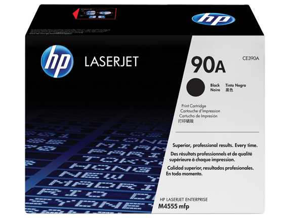 HP # 90A LASERJET M4555 MFP BLACK PRINT CARTRIDGE.