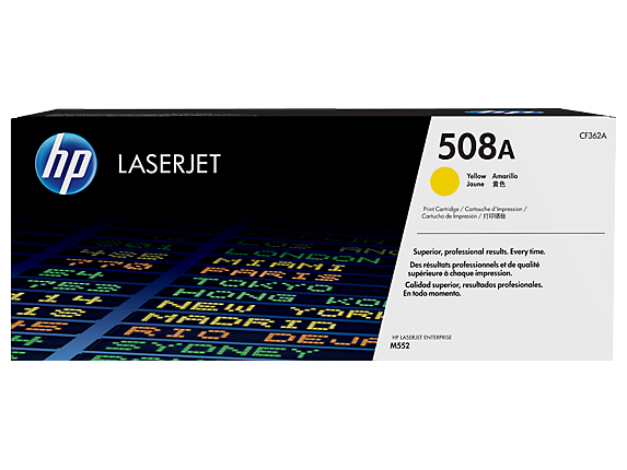 HP 508A Yellow Original LaserJet Toner Cartridge 5 000 pgs