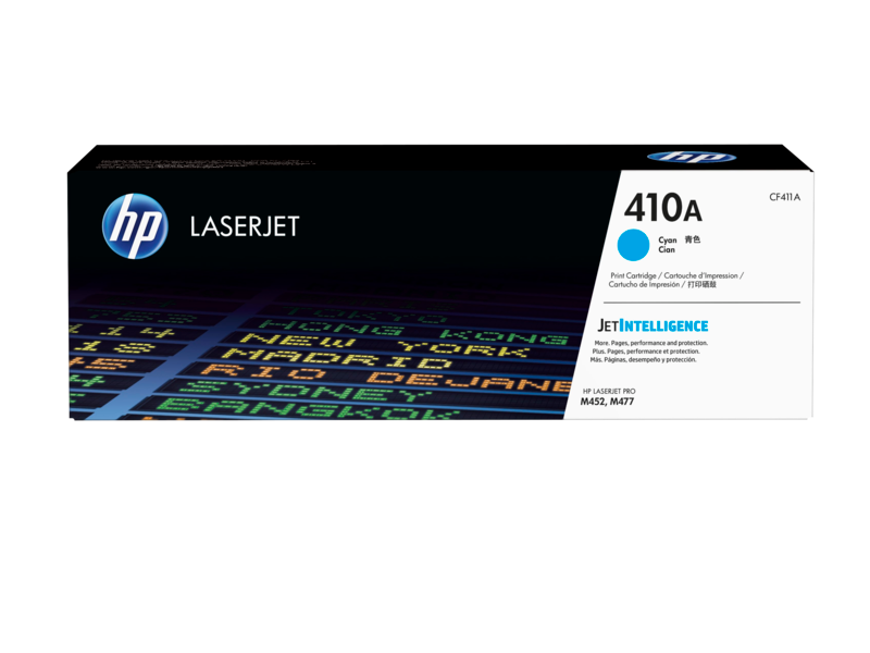 HP 410a Original Cyan Laserjet Toner Cartridge For HP Color Laserjet Pro M377:m452:mfp M477