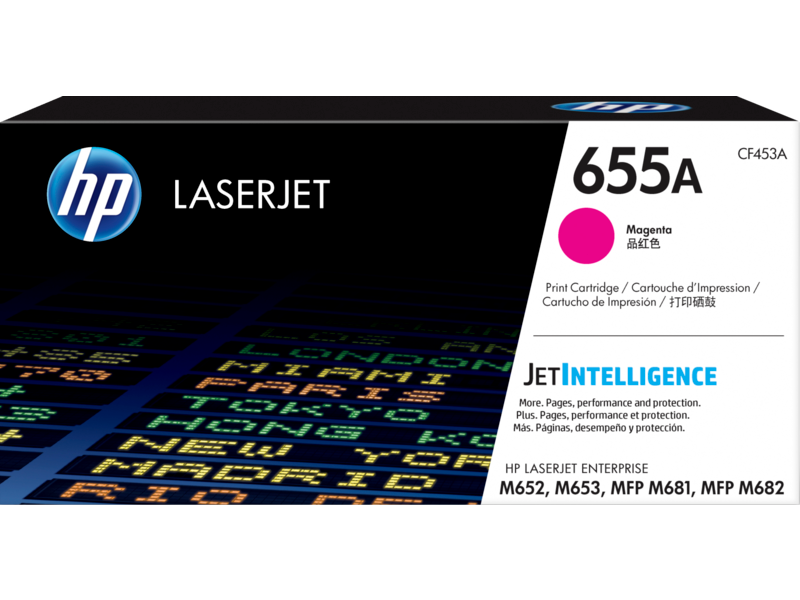 HP 655a Original Magenta Laserjet Toner Cartridge  For HP Color Laserjet M652:m653:m681:m682: E65050:e65060:e65150:e65160:e67550:e67560:e67660