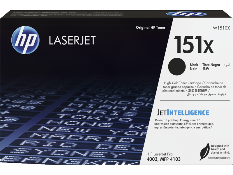 HP 151x Original Black Laserjet Toner Cartridge For HP Laserjet Pro 4003: Mfp 4103