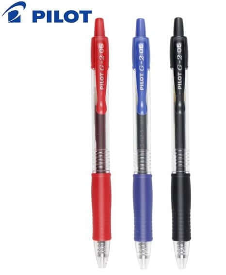 PILOT BL-G2-7 Gel Rollerball Pen (Box of 12)