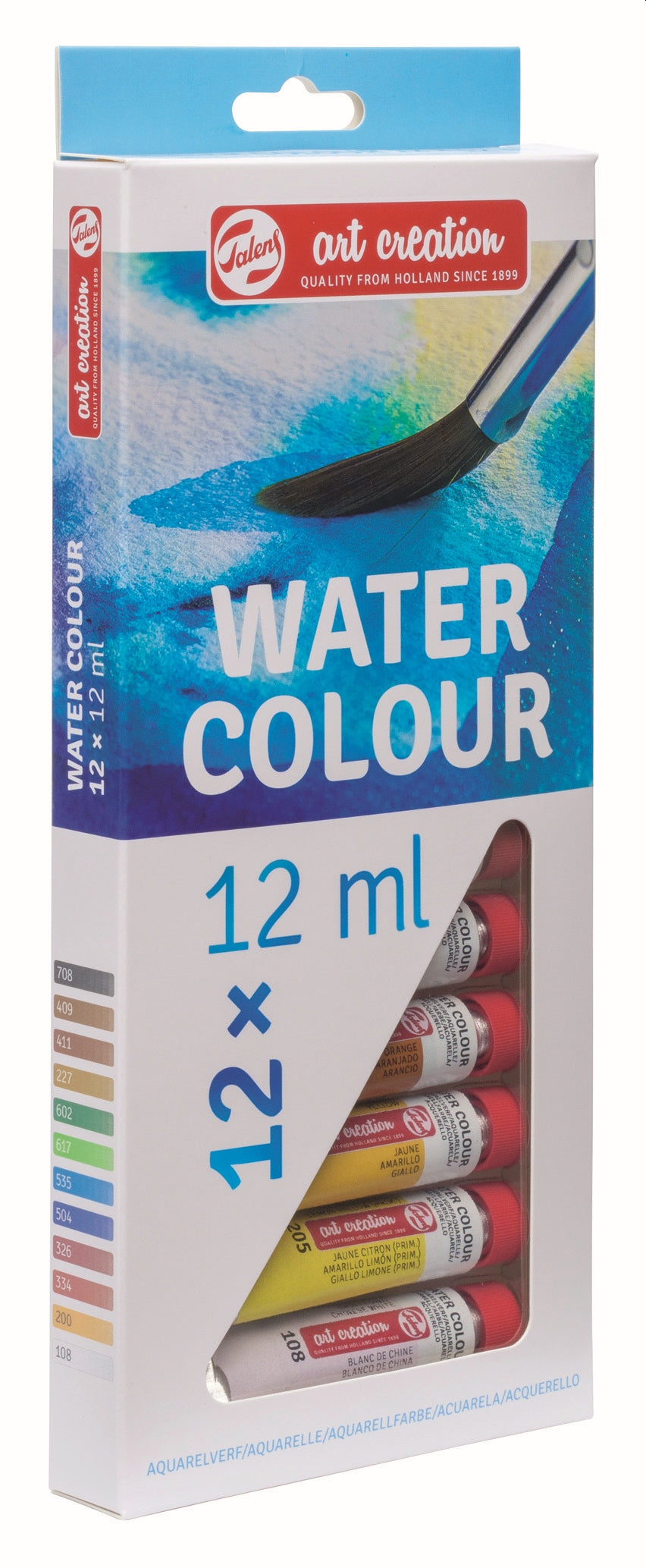 ROYAL TALENS ART CREATION Water Colour Set 12X12Ml Hs