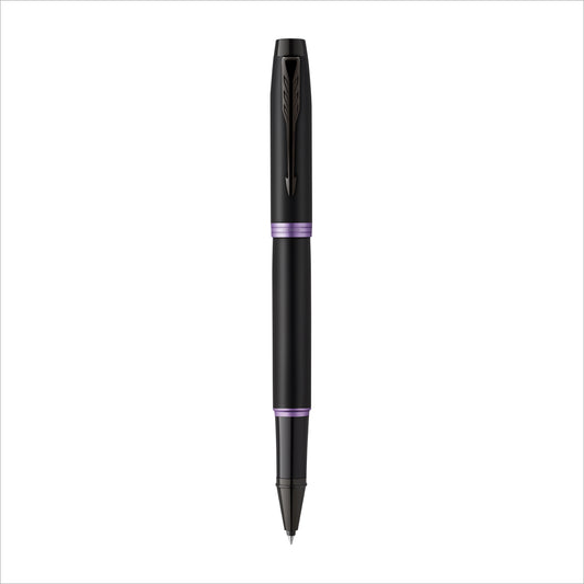 PARKER IM Prof Vibrant Rings Rollerball Pen  - Amethyst Purple