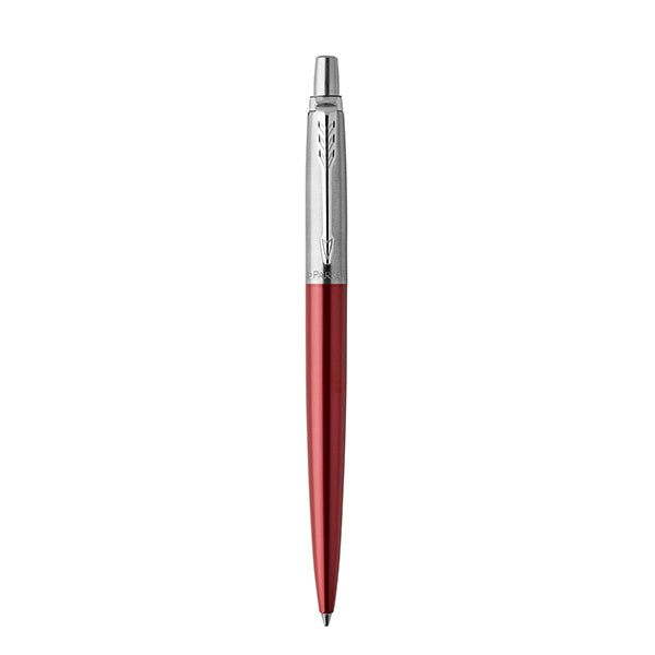 PARKER Jotter Ballpoint Pen - Kensington Red Chrome Trim