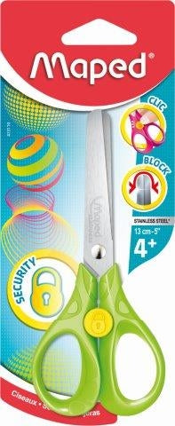 MAPED Scissors 13cm Security - Card