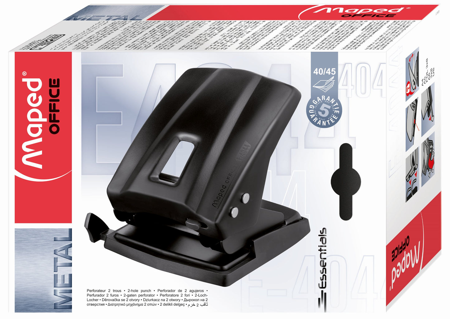 MAPED Punch Essentials Metal 40 Sheet